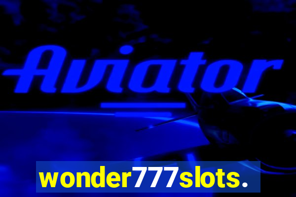 wonder777slots.com